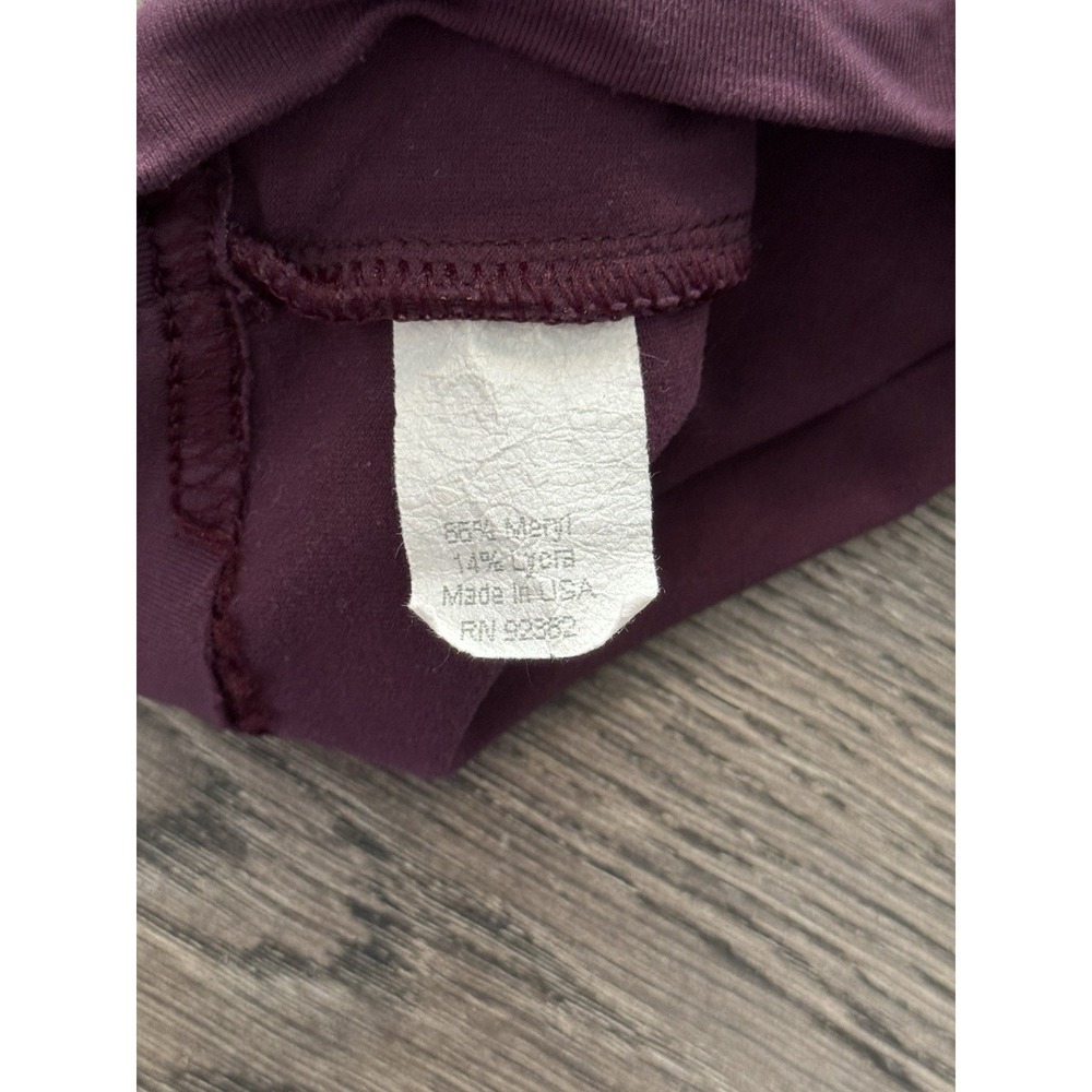 Prana Jacket Womens Small Purple Full Zip Athletic Stretch‎ Hiking Yoga USA Made - Picture 8 of 14